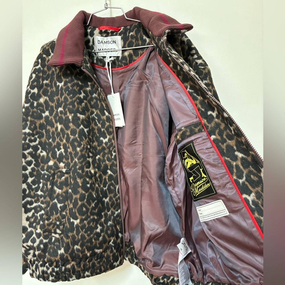 NWT Damson Madder Pixie Bomber Jacket Size 12 Women’s - Picture 8 of 16